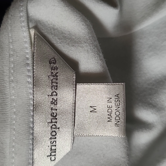 Christopher and Banks Women's Floral Striped Top 3/4 Sleeves Sz M - Picture 6 of 7